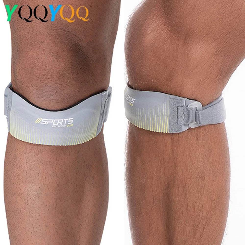 Supporto per Ginocchio con Stabilizzatore della Rotula, Fascia di Sostegno per Alleviare il Dolore al Ginocchio, Ideale per Corsa, Escursionismo, Calcio, Basket, Pallavolo