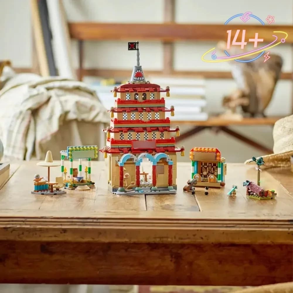 Bestseller: 926 Pieces Interactive Construction Set, Pagoda Model, Collection Toy for Friends and Innamorati