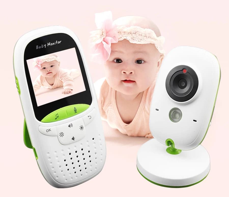 2Inch Video Baby Monitor Camera Wireless Babysitter 2 Way Talk Night Vision IR LED Temperature Babi Nanny Camera 8 Lullabies