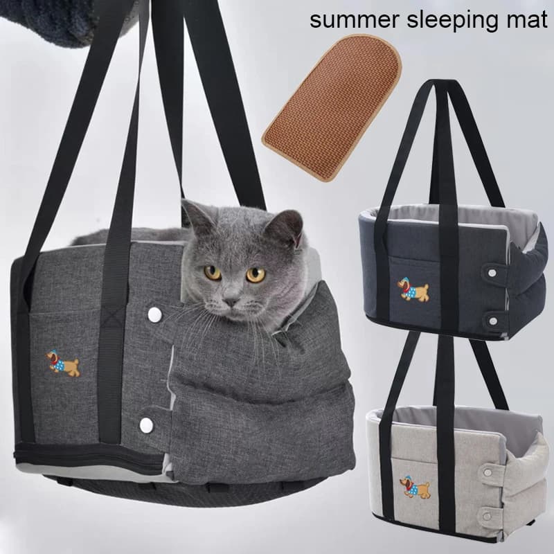 Seggiolino auto per cani Letto centrale per seggiolino auto per cani Nido per animali portatile facile da pulire Accessori per cani da trasporto per auto portatili rimovibili