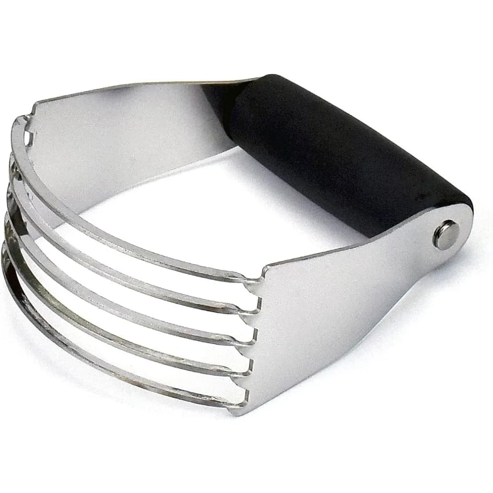 Heavy Duty Stainless Steel Dough Blender Pastry Cutter For Baking Professional Kitchen Tool Efficiently Mixes Butter Into Flour For Pie Crust Biscuits Scones Pastry Dough Maker Manual Food Processor With Ergonomic
