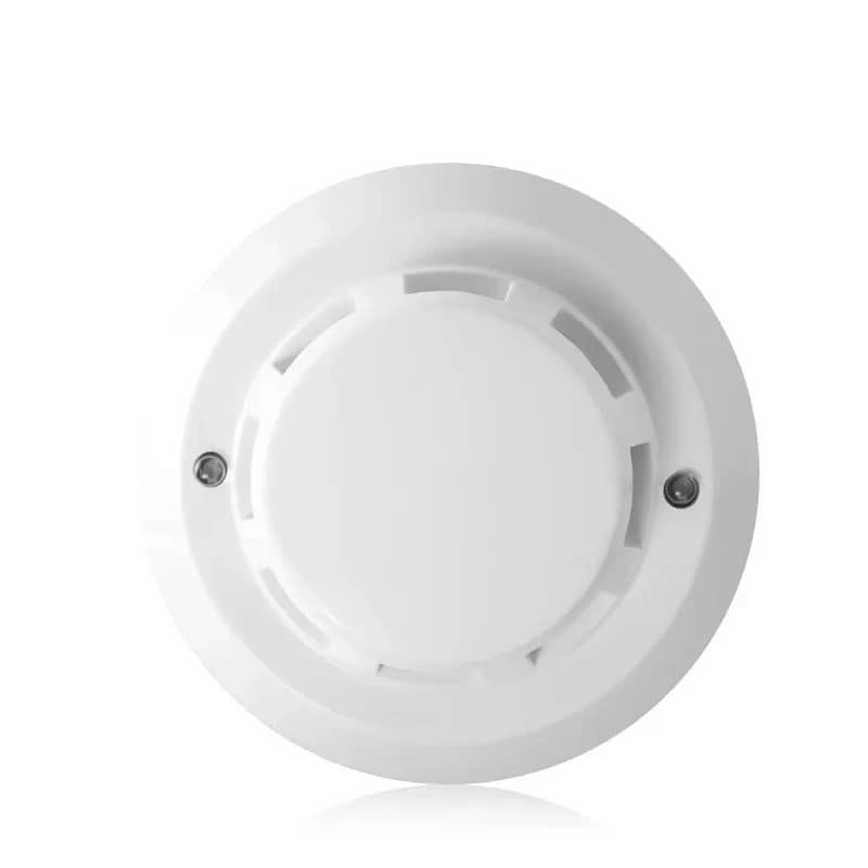 12V Wired Stand Alone Smoke Leak Fire Detector Alarm Sensor For Wired Terminal Alarm System