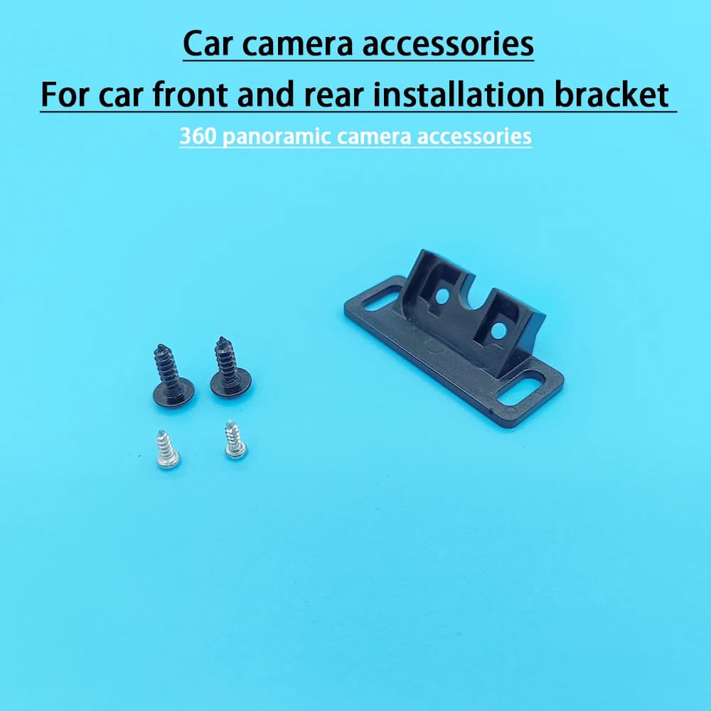 Car accessories car front/rear camera mounting bracket 360 panoramic camera bracket with screws