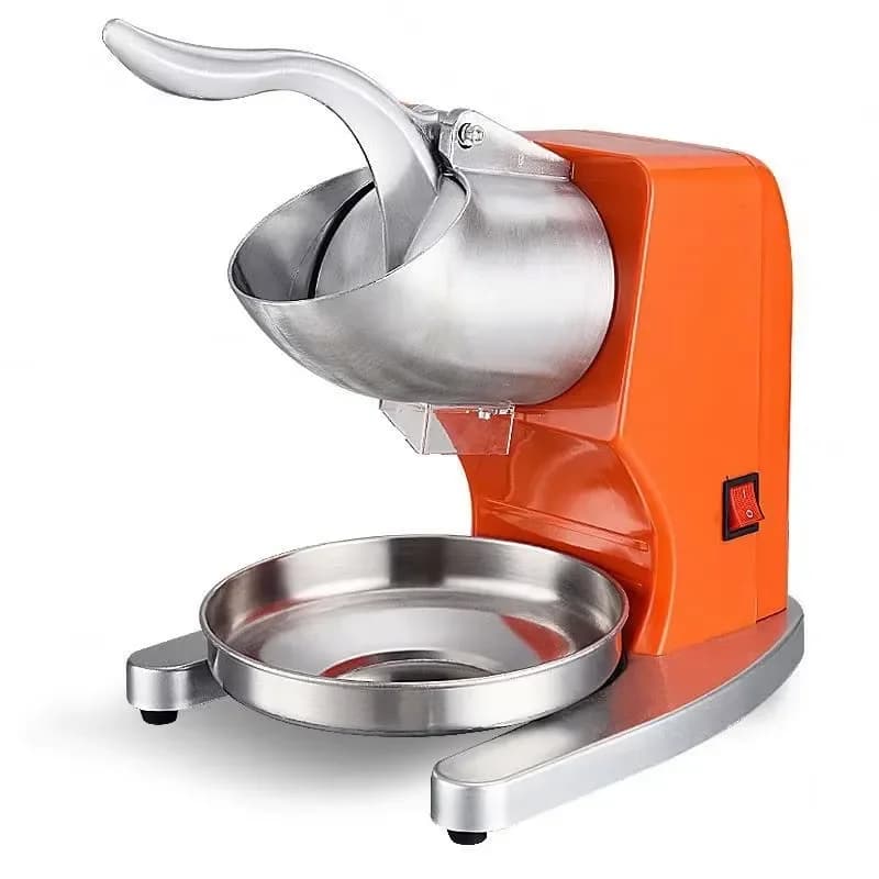 Commercial Electric Ice Shaver Machine 110V 220V Snow Cone Maker Crushed Ice Blender for Home Bar Party Dessert Tool 2024