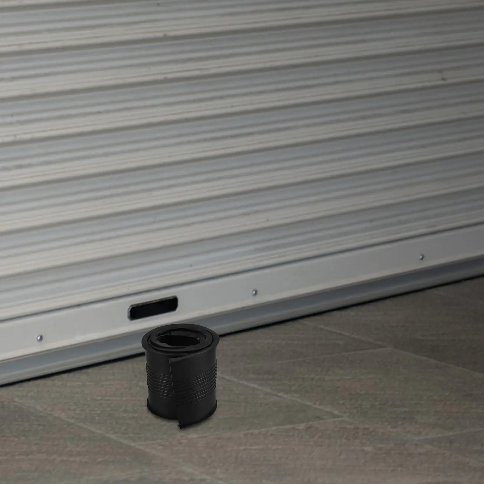 1 Roll Garage Door Seal High Durability Epdm Weather Stripping Bottom Seal Rain Proof Dust Proof Soundproof Garage Door Strip