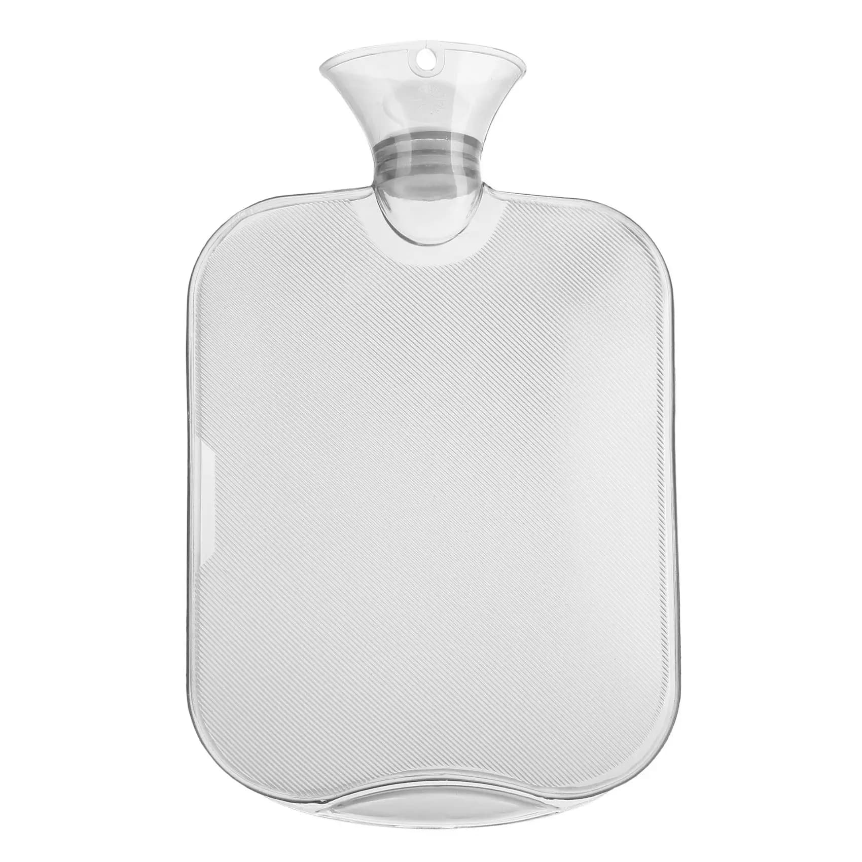 Borsa d'acqua calda portatile AA94-2000ml, sacca termica spessa in PVC, 4 pezzi