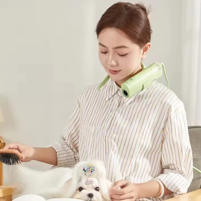 USMILEPET Best Seller Asciugacapelli per animali domestici con scollo all'americana Asciugacapelli professionale per cani e gatti per parrucchiere di animali domestici