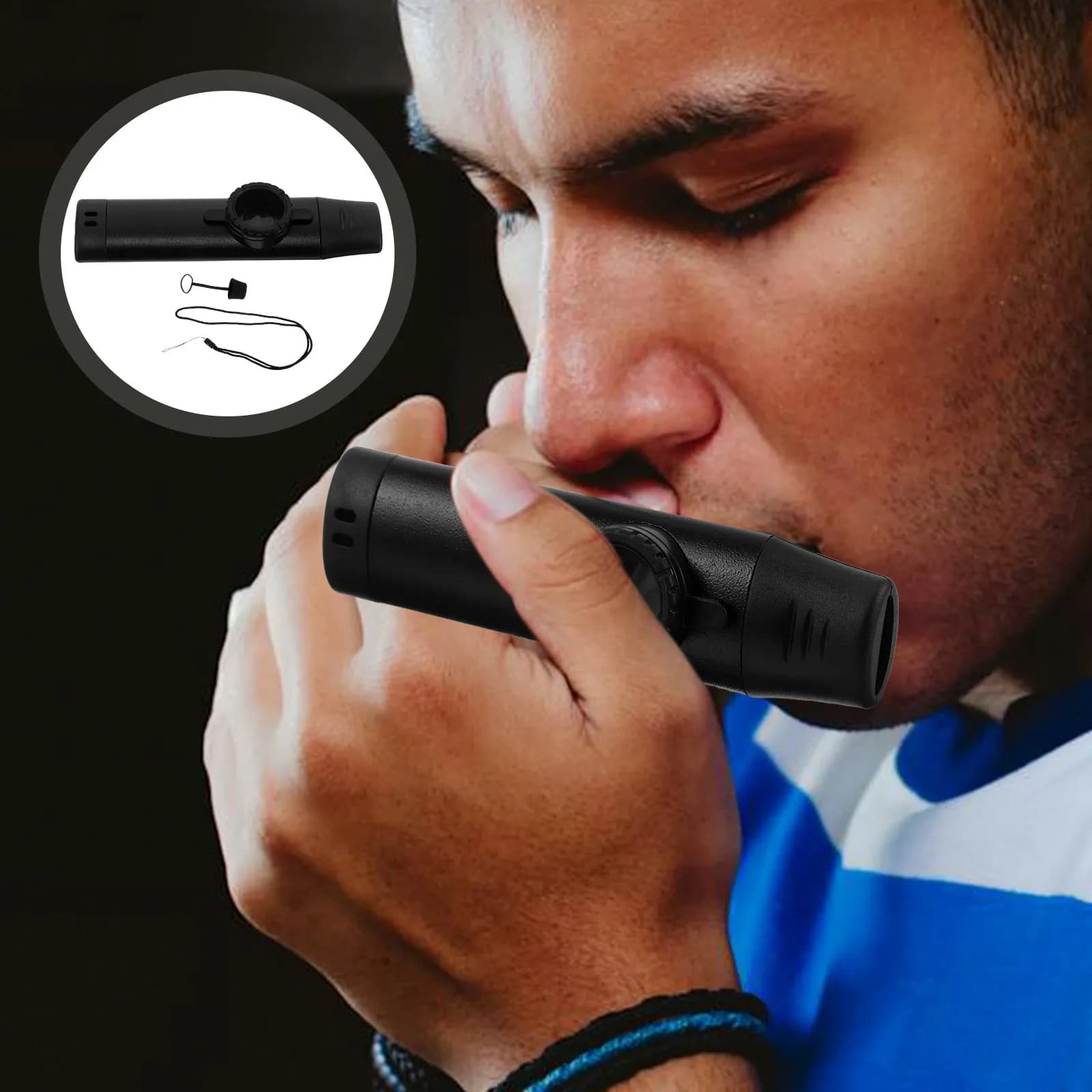 Set di 1 Kazoo in Metallo, Strumento Leggero e Portatile, Ideale per Principianti, per Esibizioni Musicali, Feste, Festival, Chitarra, Ukulele
