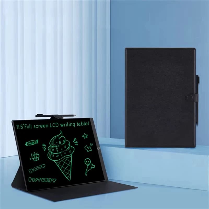 【T68X】 Tavolo da disegno LCD da 11,5 pollici per lavoro, studio, schermo intero, scrittura superfine, tablet magnetico trasparente con custodia