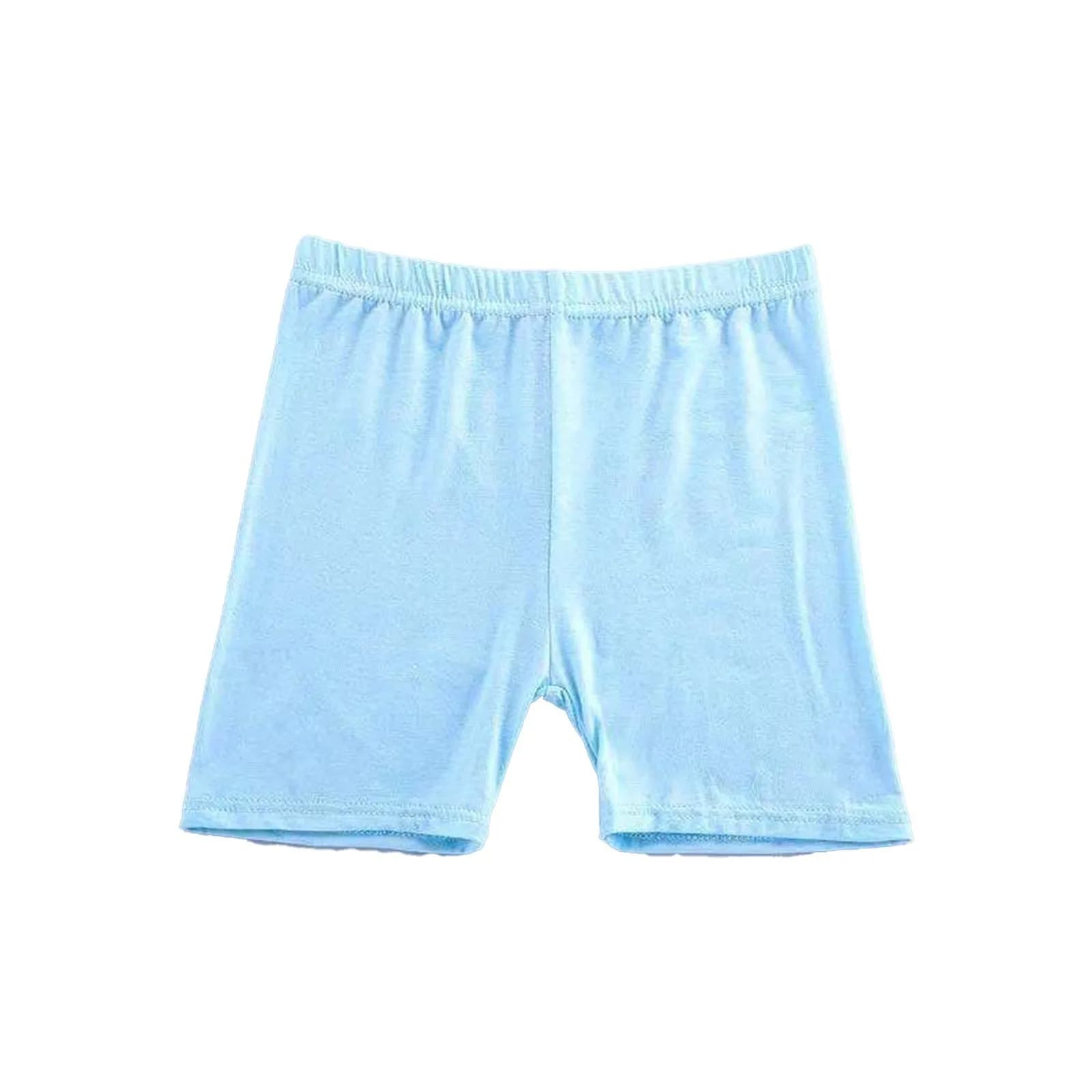 Pantaloncini di Sicurezza per Bambine in Colori Pastello, Biancheria Intima Anti-Trasparenza, Abbigliamento Quotidiano per Bambini, Boxer Morbidi e Traspiranti