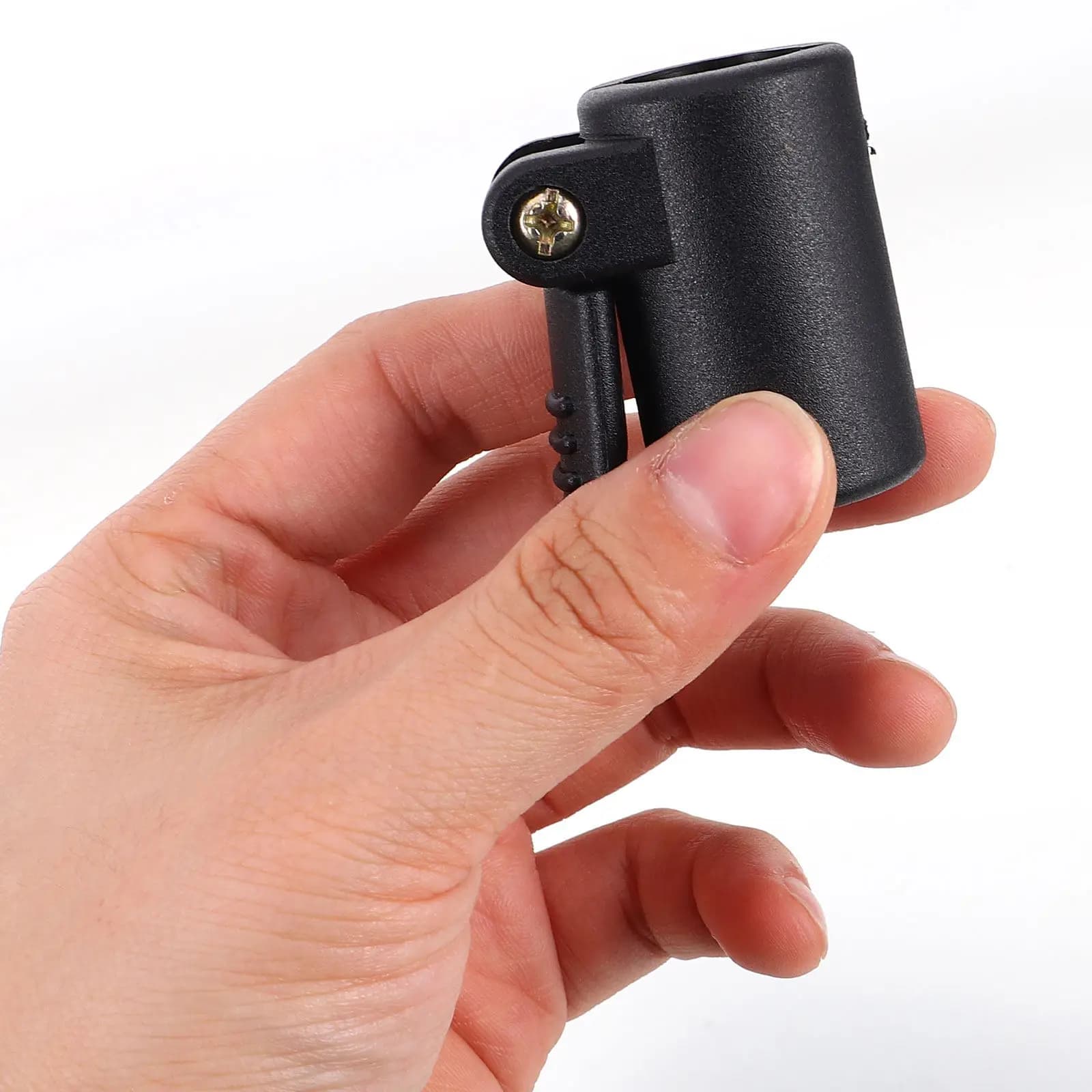 5Pcs Tent Pole Repair Accessories Plastic Adjustable Clamp Lock for Camping Tent Joint Connectors Trekking Pole Spare Parts