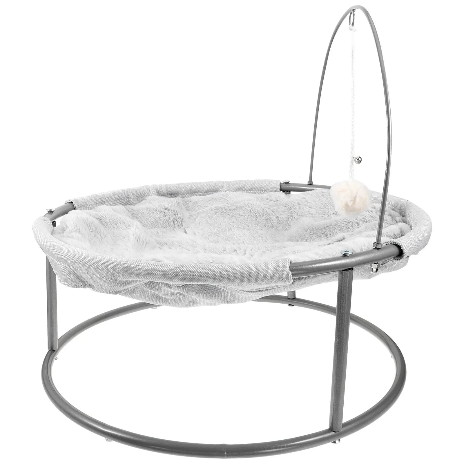 1pc Pet Bed Hammock Chair For Cats Dogs Indoor Use Strong Mesh Durable Round Lounge Seat Hanging Cushion Pet Accessories