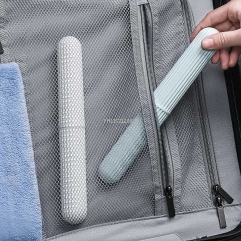 Custodia da viaggio Custodia antipolvere Custodia per spazzolino portatile Custodia protettiva Custodia per spazzolino da campeggio Accessori per il bagno