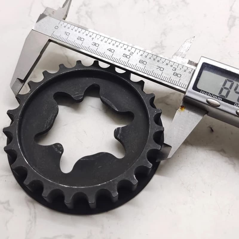 Giappone Stock 24 T ruota della catena della cinghia ruota dentata Cruiser senza filettatura ruota dentata della bicicletta