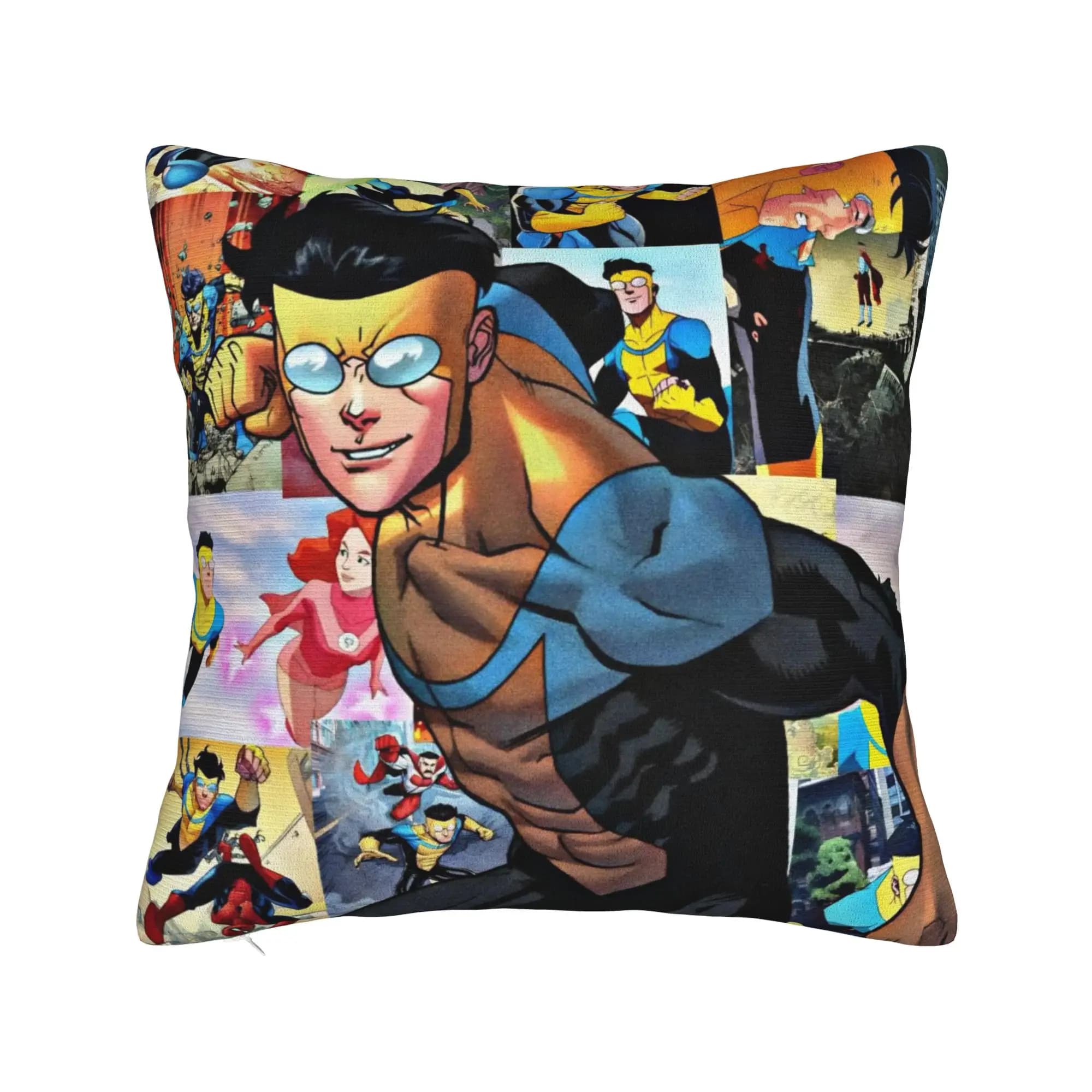Decorative Pillowcase Invincibles Comic Merch Home Pillow Case Cover Zippered Multi-Size