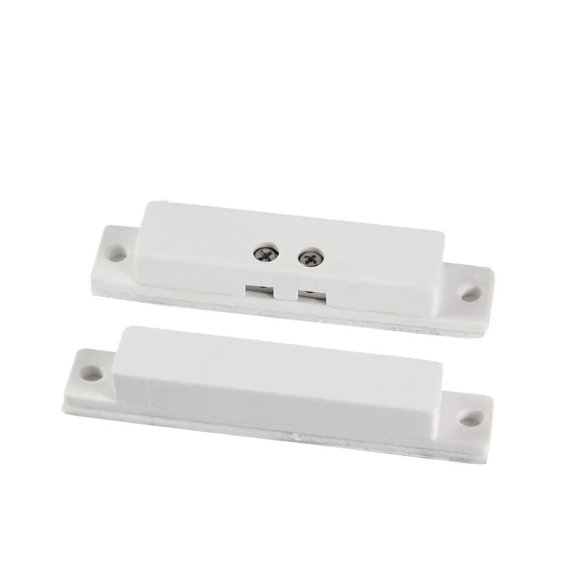 10 paia di allarme cablato montato su superficie contatti magnetici sensore interruttore Reed per porte e finestre con nastro biadesivo