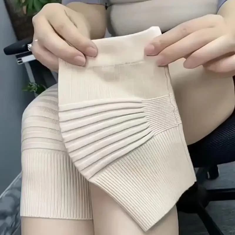 1 Paio di Ginocchiere in Cotone per Uomo e Donna, Ginocchiere per Ambienti Climatizzati, Ginocchiere Sportive, Supporto Elastico per Ginocchia
