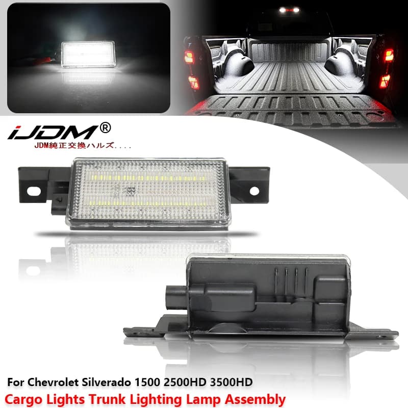 2 Luci LED per Vano di Carico, Illuminazione per Cassone Camion Compatibili con Chevy Silverado GMC Sierra 1500 2500HD 3500HD 2014-2019