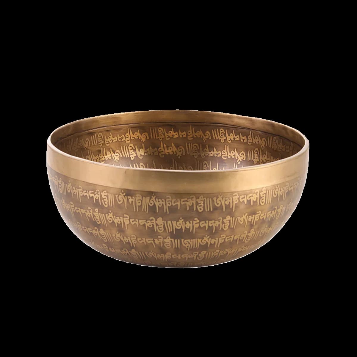 Singing Bowl Sanskri l Meditation Sleep Copper Yoga Healing Buddhist Cross