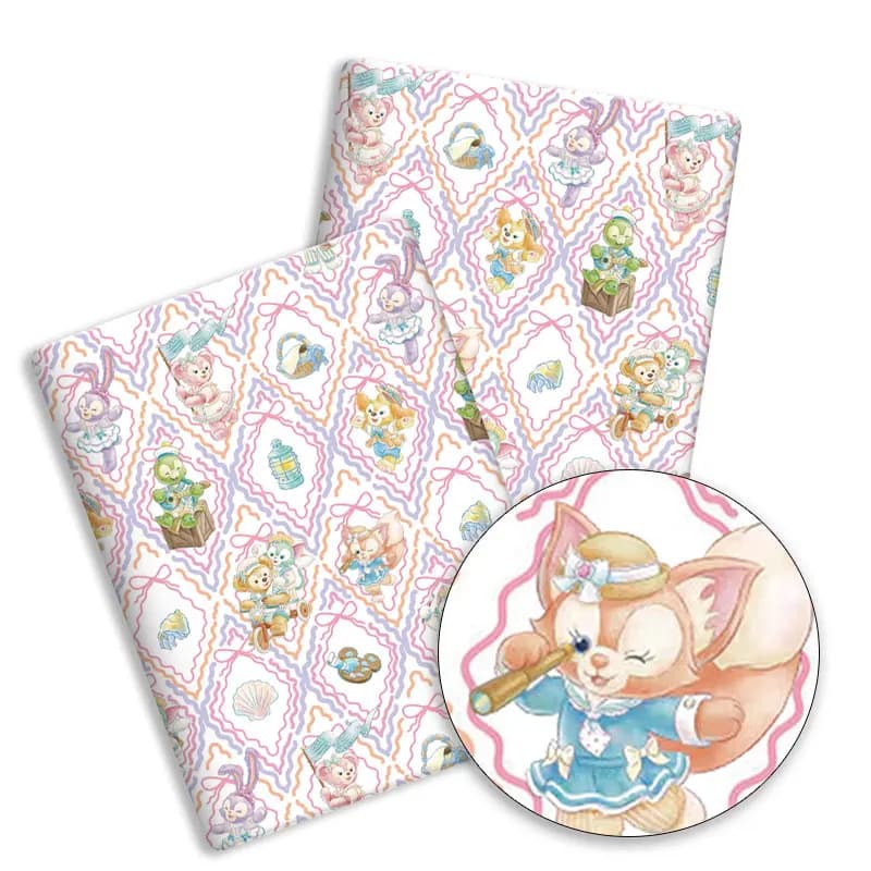Tessuto fai da te, stoffa, tessuto patchwork, 140x50CM, tende, tessuto misto poliestere-cotone, tessuto fatto a mano