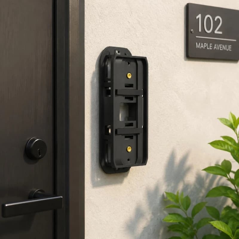 Adjustable Video Doorbell Wall Mount for Battery Doorbell 2K+ 2026, Vertical Control with Removable Backplate and F19E