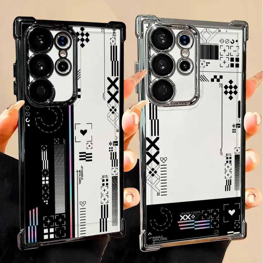 Cover per Telefono con Design Classico del Gioco Go per Samsung Galaxy S25 S21 Plus S22 Ultra S23 S24 S25Edge S20 FE