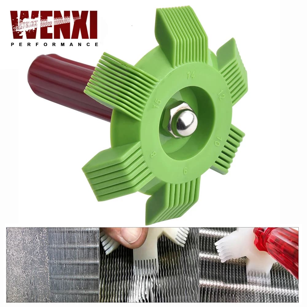 Universal self-condensing radiator fin comb air conditioner coil straightener cleaning tool manual repair of automatic cooling system