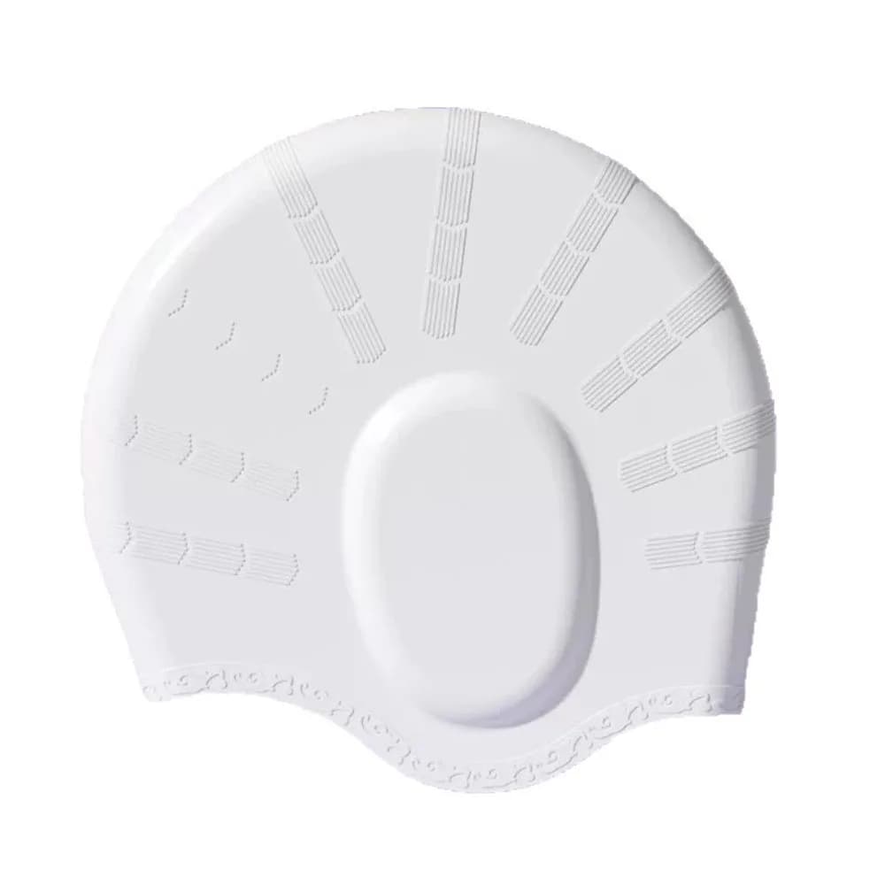 Diving Equipment Ear Pockets Silicone Swim Cap Ear Protection Waterproof Swimming Cap Non-slip High Elasticity Swim Hat Girls