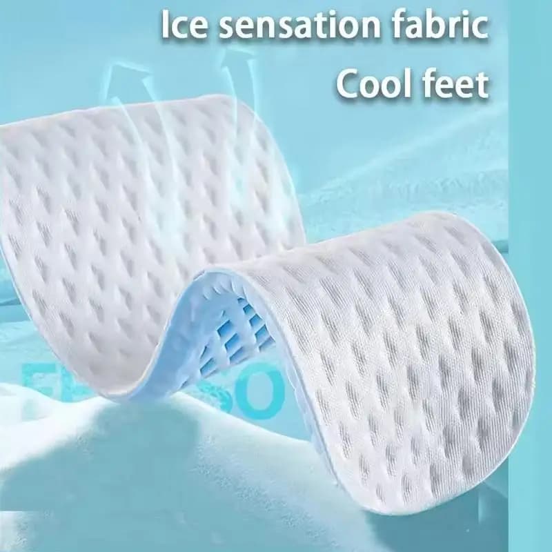 Inserti per scarpe in memory foam traspiranti e rinfrescanti per uomo, resistenti agli urti, morbidi, per scarpe da corsa sportive, cuscino per la suola, per la cura quotidiana dei piedi