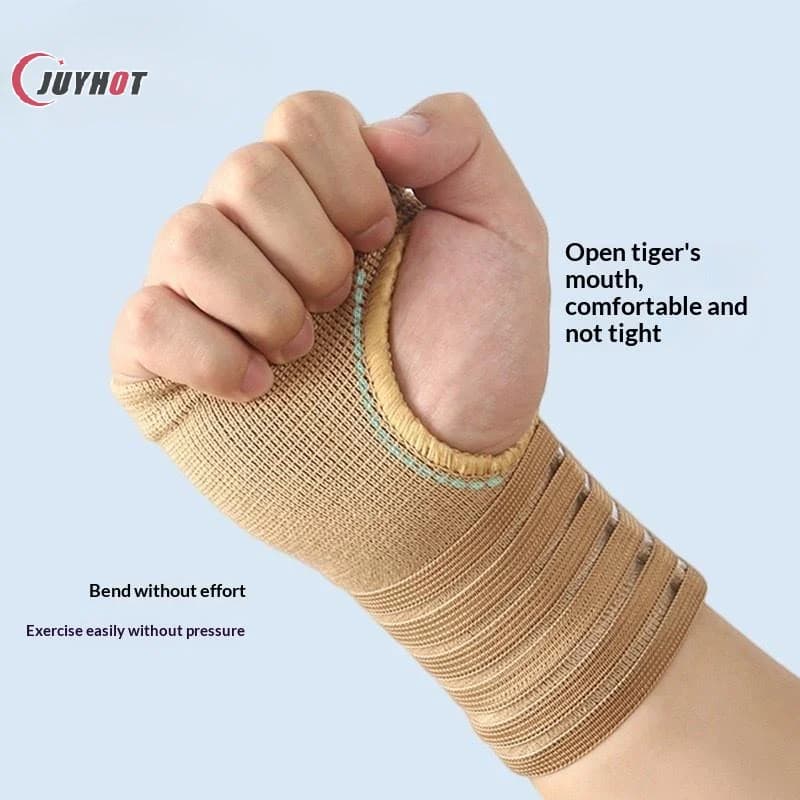 1PCS Universal Wrist Support Sports Bandage Gloves Adjustable Wrist Brace Fitness Sports Anti- Anti-Wear Gloves