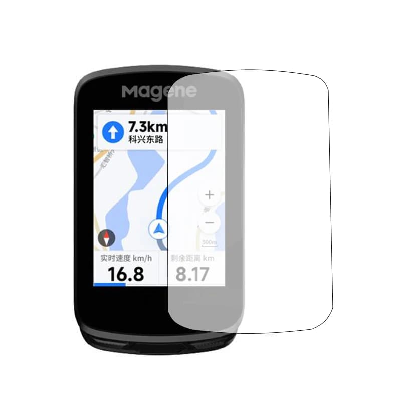 3 pezzi morbida pellicola protettiva trasparente per Magene C506 / SE Geoid CC600 bicicletta ciclismo GPS protezione dello schermo del computer accessori di copertura