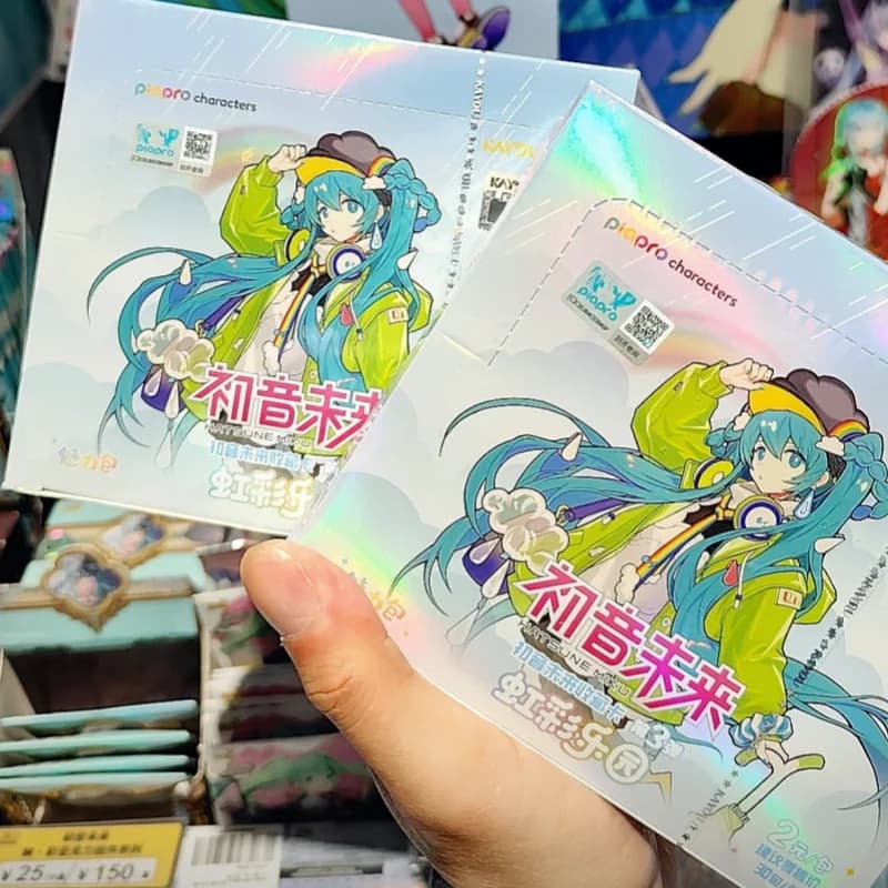 Kayou Hatsune Miku 3a Edizione Charm Pack Carte Collezionabili Cantante Virtuale Anime Blind Box per Collezionisti e Fan di Anime