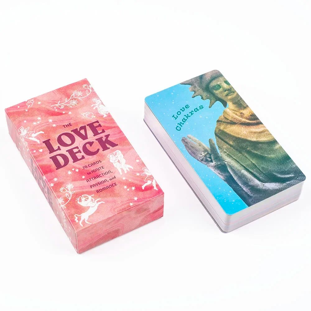 Set di 70 Carte dei Tarocchi 'The Love Deck', Gioco di Carte per Divinazione, Gioco da Tavolo per Intrattenimento