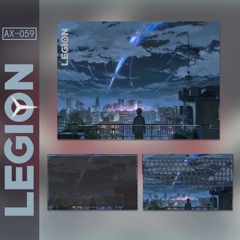 Dazzle Vinile Adesivo per Laptop Della Copertura Della Pelle per Lenovo Legion 5 7/7i 15.6 "2020 Legion Slim 7i 15/S7i 15 2021 Legion Y540/Y540-15IRH
