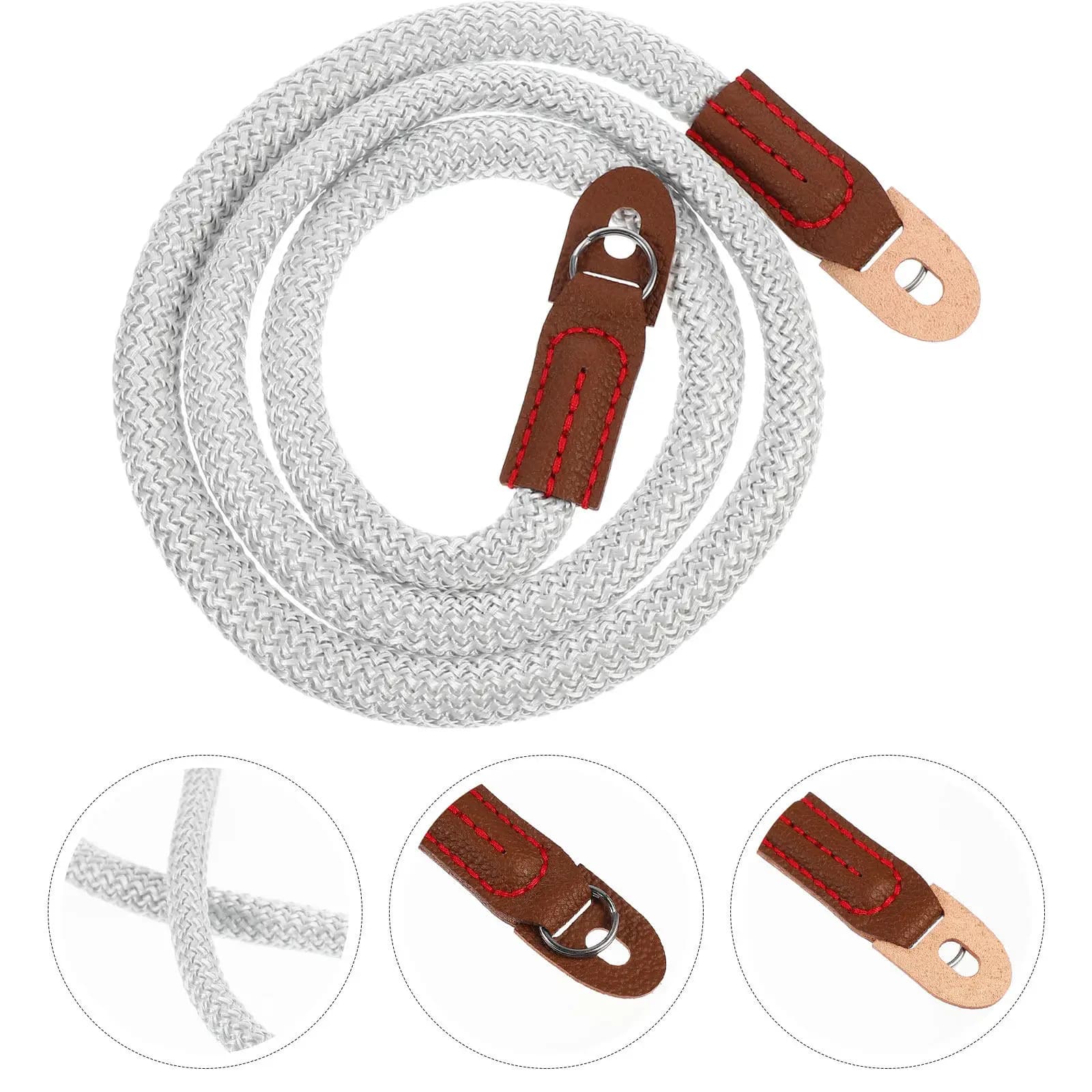 Premium Elastic Camera Shoulder Strap Heavy Duty Cotton Adjustable Sling Belt for Dslr Mirrorless Cameras Travel Hiking