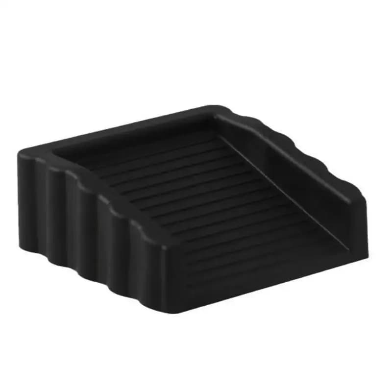 TPR Shock Absorbent Door Stop Wedge Reusable Anti Collision Safety Door Bottom Stopper For Home Office Floor Use