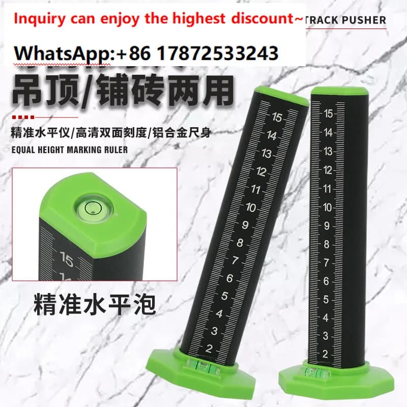 10 high-precision strong magnetic level gauges specifically designed for packing and tiling ceramic tiles