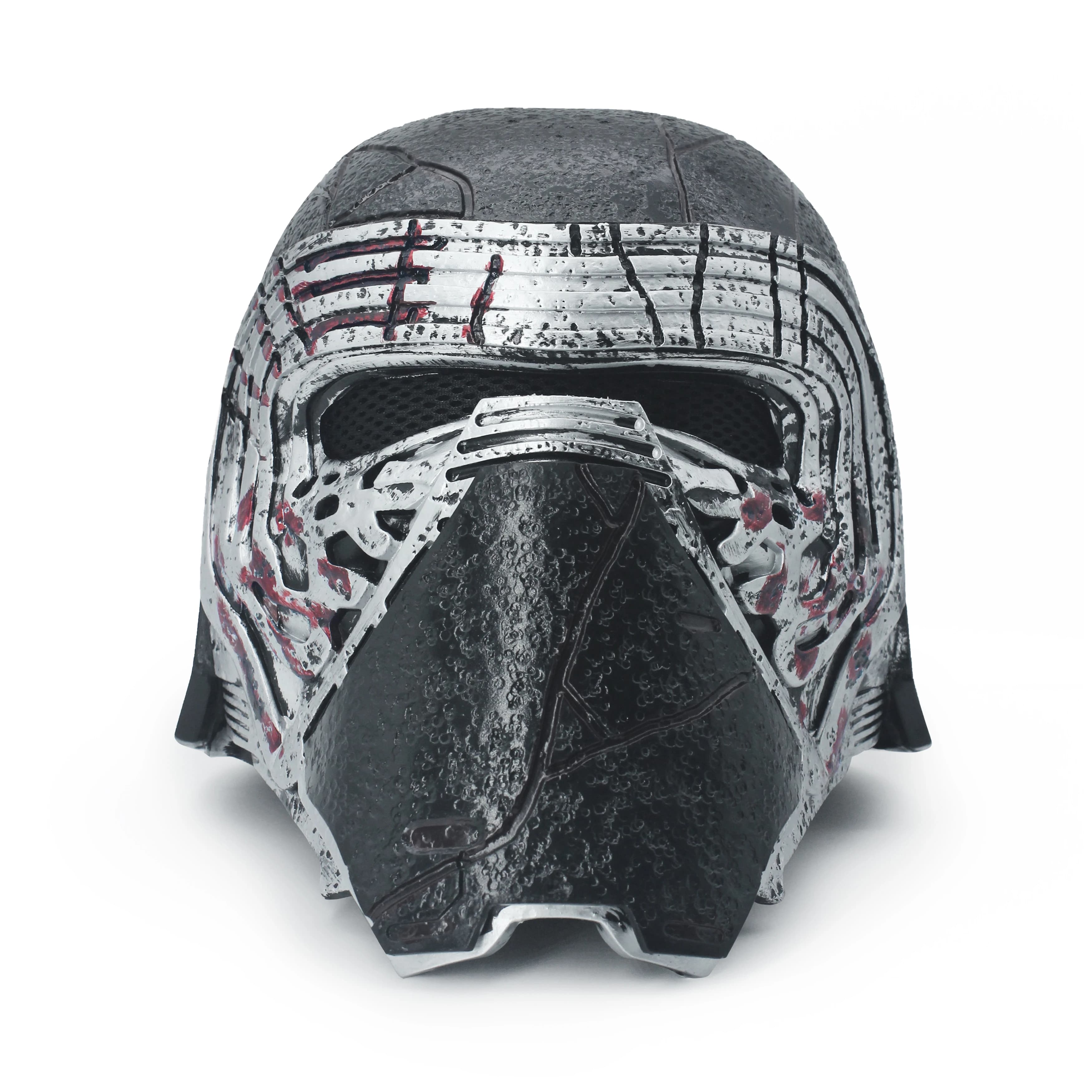 SW Cosplay Darth Vader Kylo Ren Helmet Mask Resin PVC Material High Detail Replica Full Face Mask Halloween Carnival Cosplay Party Performance Display Collection Props For Adult Collectors