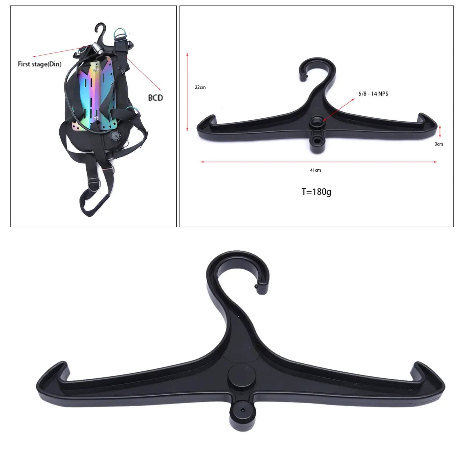 Supporto Multiuso per Attrezzatura Subacquea, Stivali da Snorkeling, Accessori per Surf e Immersioni