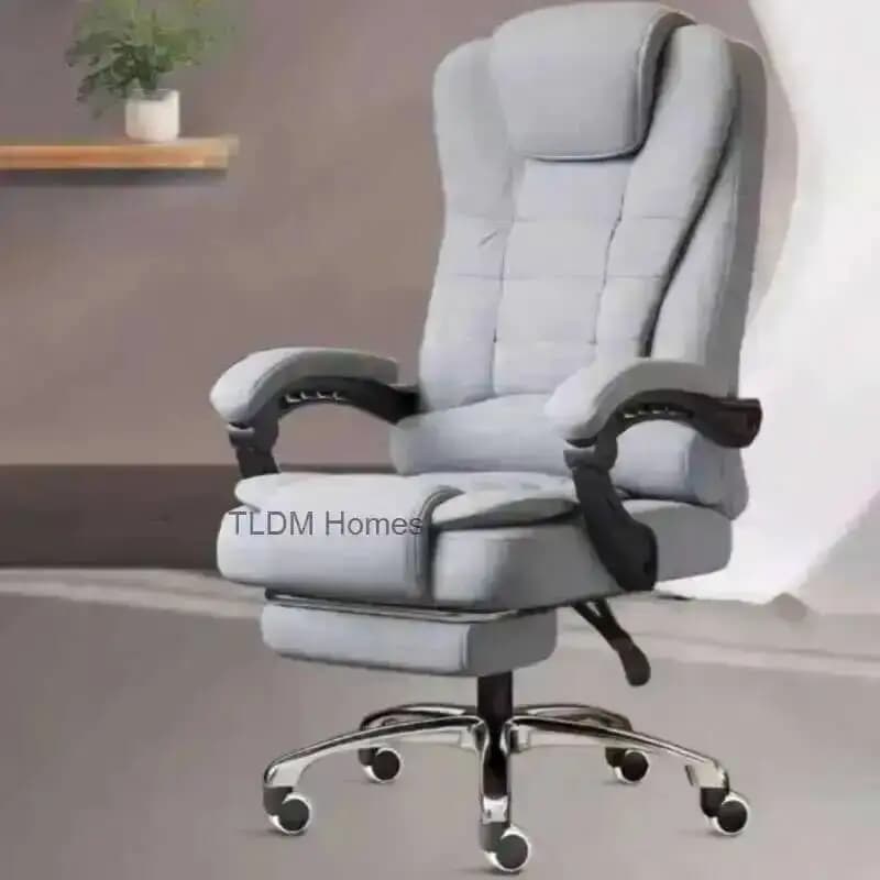 Sedie da ufficio Boss camera da letto Sedia per computer Mobili per ufficio domestico Comodo sedile con schienale girevole Poltrona da gioco Sedia per divano e-sport