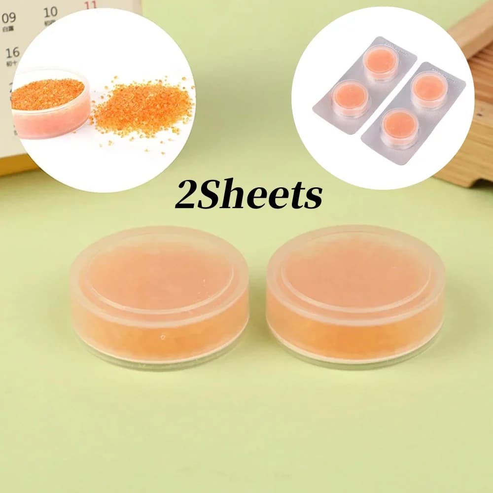 4 pezzi capsule di asciugatura per apparecchi acustici deumidificatore essiccante pallet di asciugatura per accessori per la cura dell'orecchio BTE prodotti per l'assistenza sanitaria personale