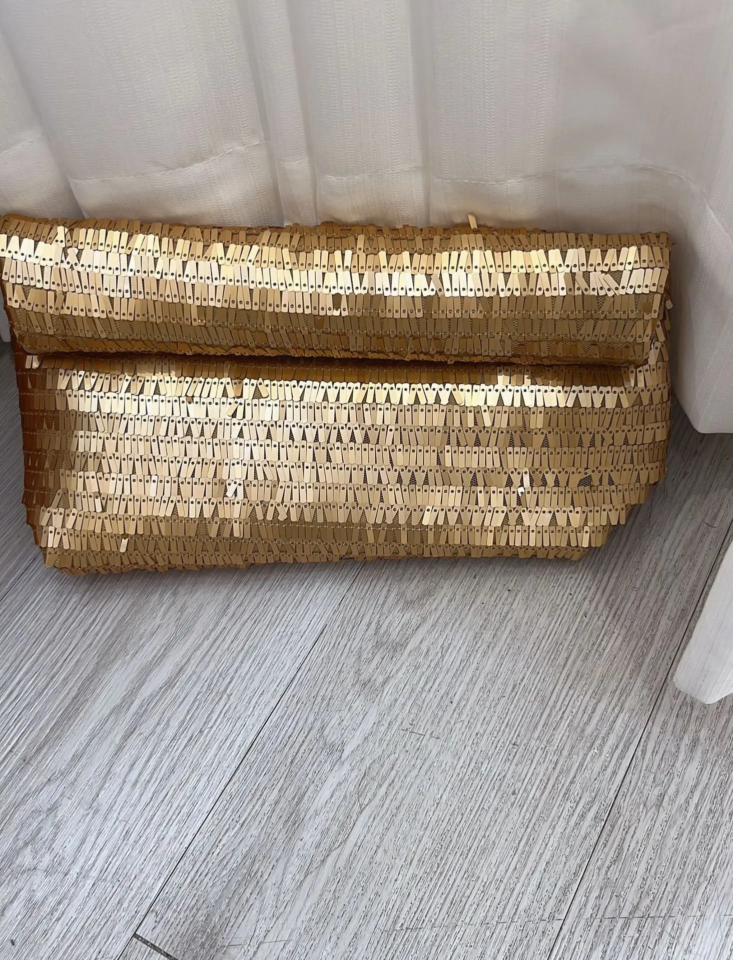 Borsa Clutch con Paillettes Lucide, Nuova Borsa da Sera per Donna, in PVC con Elementi Scintillanti