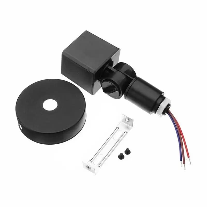 ABZW Human Outdoor Waterproof IP65 Microwave Radar Induction Switch Detector Human Vehicle Motion Sensor For Street Light Moveme
