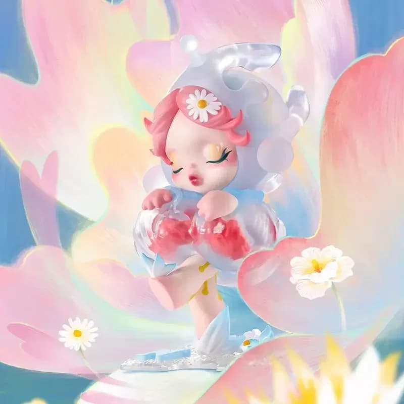 POP MART Serie mano nella mano Scatola cieca Giocattoli Kawaii Anime Action Figure Sorpresa Mistero Box Bambole Regalo per ragazze