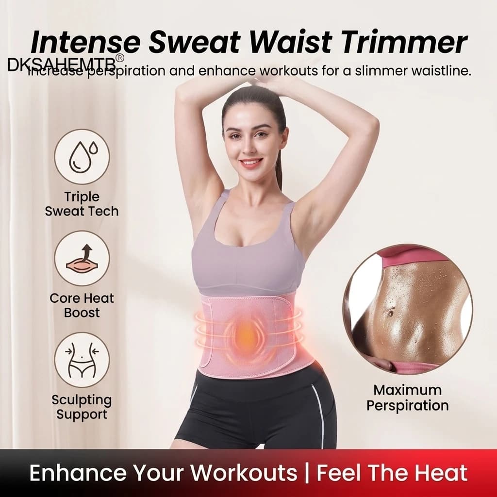 Cintura sportiva professionale per il sudore, per uomo e donna, per fitness, corsa, ciclismo, sport con la palla, cintura di protezione per la vita