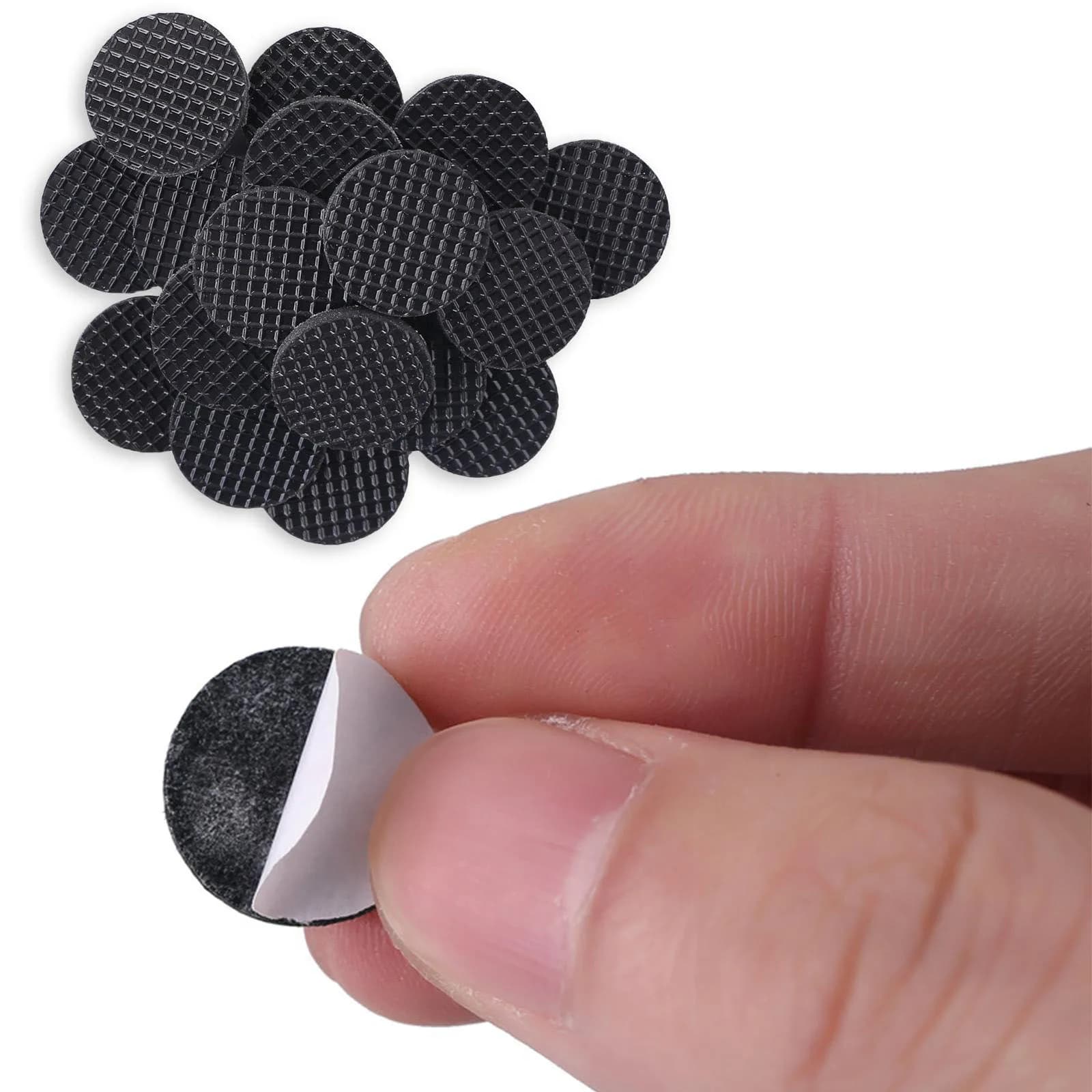 20 impugnature per plettro per chitarra antiscivolo con struttura in silicone Potenziatori per plettro antigoccia per mani sudate (2 mm di spessore)
