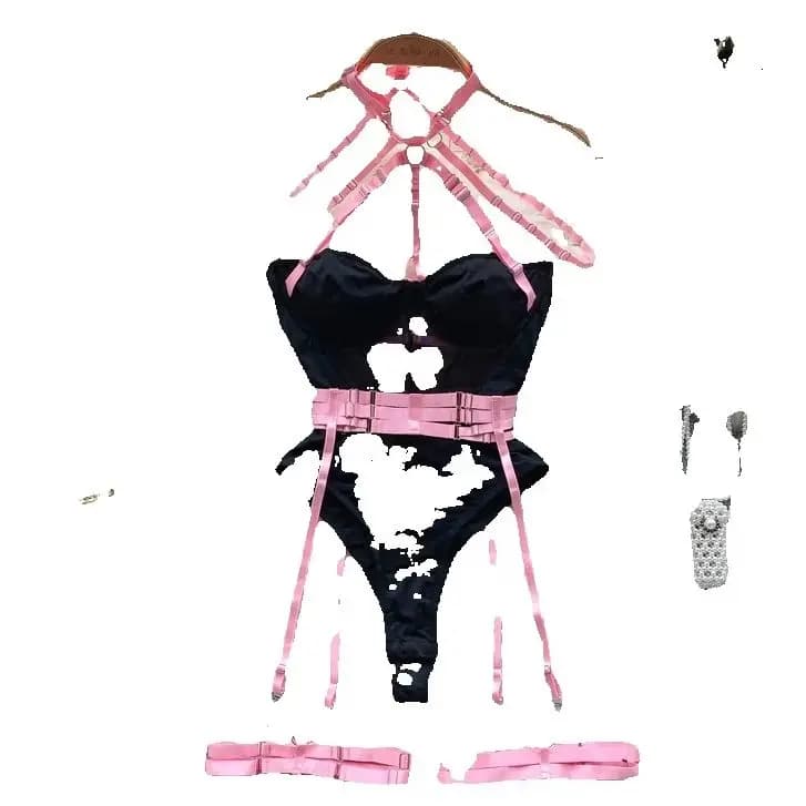 Body da donna Hotsweet vintage traforato con scollo all'americana e bendaggio, elegante, senza maniche, slim fit, per l'estate e la spiaggia, abbigliamento sexy