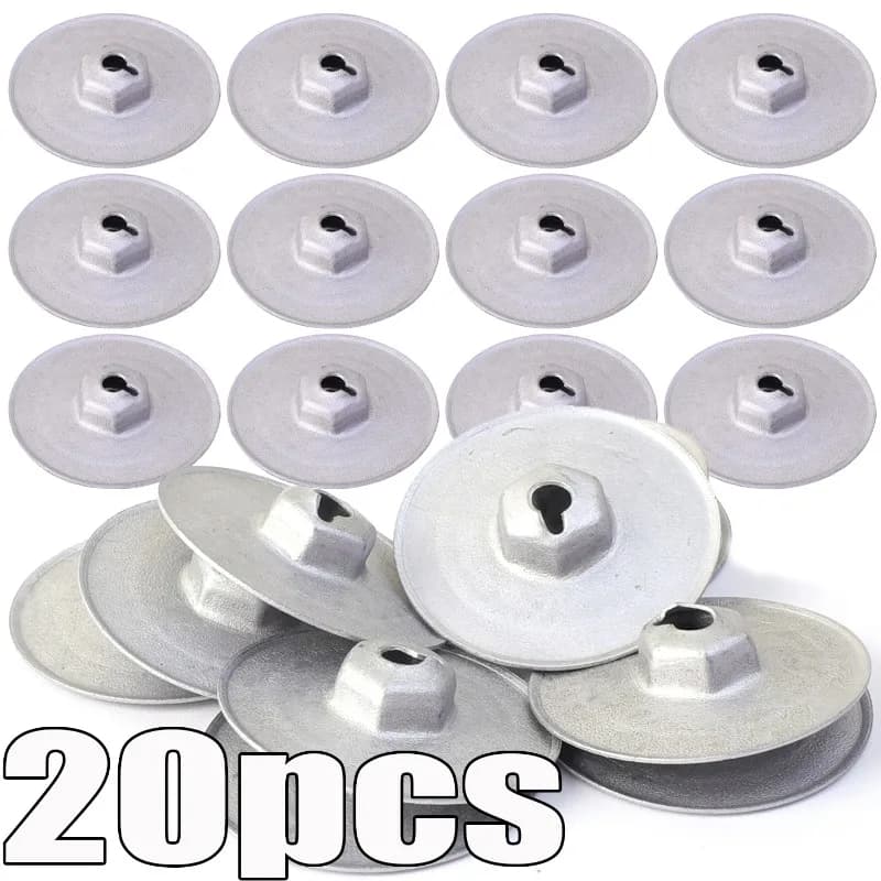 20/5 pezzi foglio di protezione termica dado per BMW 1 3 5 6 7 8 trasmissione tronco piastra inferiore dado per MINI per accessori Land Rover