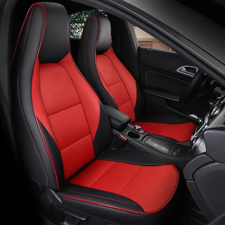 Car Seat Cover Set for Leather Car Custom Nappa for Pillow Protection Accessories Auto Porsche Boxster 987 981