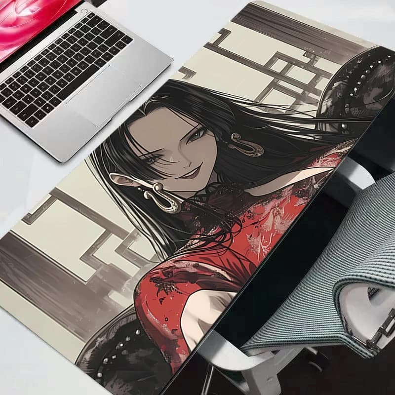 Mouse XXL Mat in Rubber 90x40cm, Big Mousepad from Gaming One Piece, Keyboard and Desk Mat, Computer and Laptop resistant